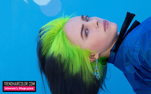 Billie Eilish — Epitome of Vibrant Hair Color Shifts!